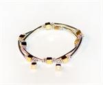 Cubic Gold Bracelet