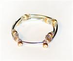 Gold Round Bracelet